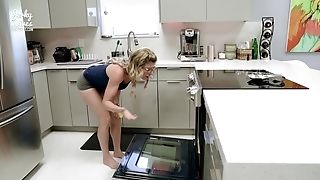 Fucked My Step Mom While She Was Stuck In The Oven - Cory Chase